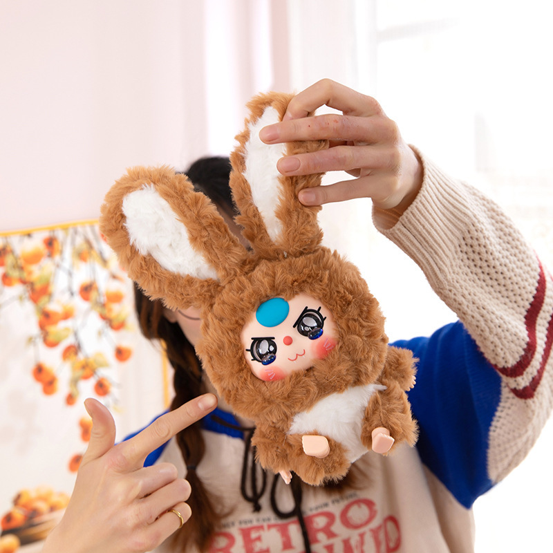 ネット有名人の3歳のぬいぐるみリリーラビットタウンシリーズ人形かわいいビニール人形3歳卸売|undefined