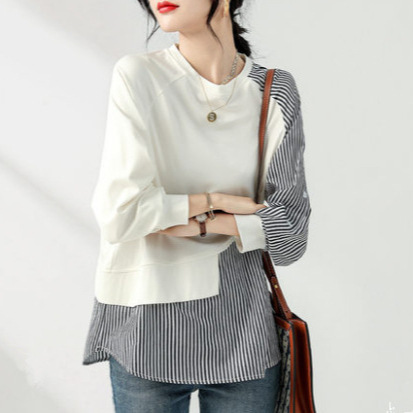 2026 Trendy European and American Ins-Style Women's Fashion, Salt-Style Outfits, Boyfriend-Style, Internet Celebrity, Beautiful Street-Style Tops, T-Shirts 2026 Trendy European and American Ins-Style Women's Fashion, Salt-Style Outfits, Boyfriend-Style, Internet Celebrity, Beautiful Street-Style Tops, T-Shirts