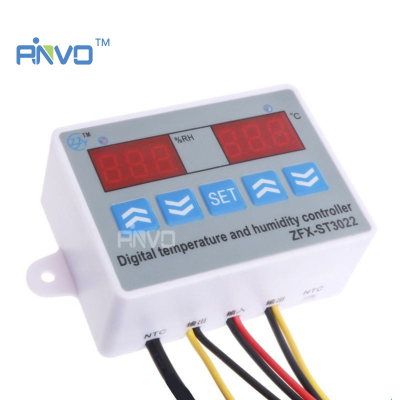 ZFX-ST3022数显智能温度控制器加湿除湿 大棚孵化温湿度控制仪