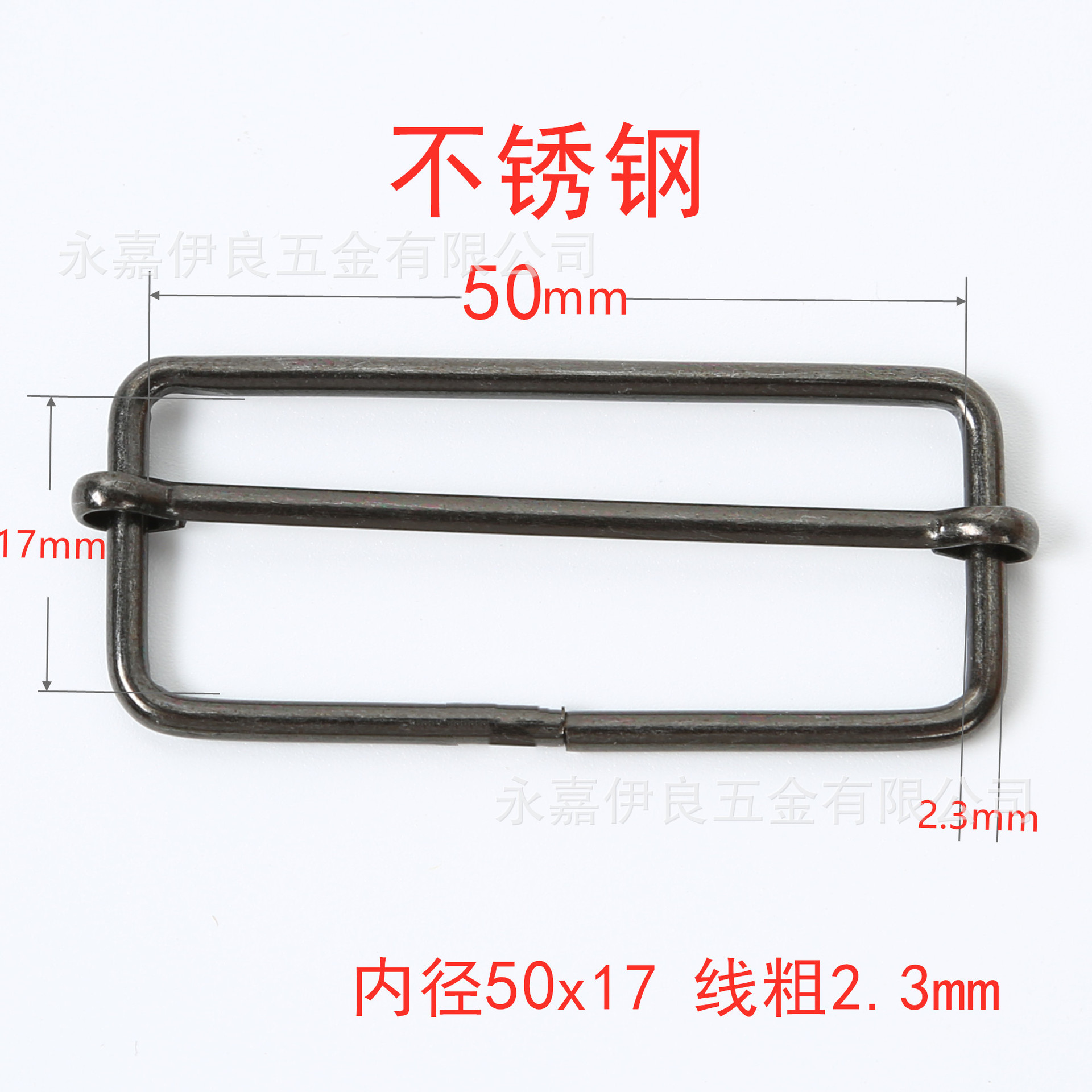 Venta directa de fábrica de hebillas metálicas en forma de D en stock, hebillas ajustables de acero inoxidable, nuevas hebillas de tracción, hebillas de tres niveles de cobre, hebillas de alambre de hierro. image 158