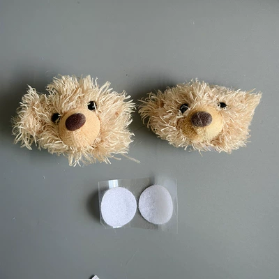 cartoon doll helmet accessory, universal: Motosiklet dəbilqələri