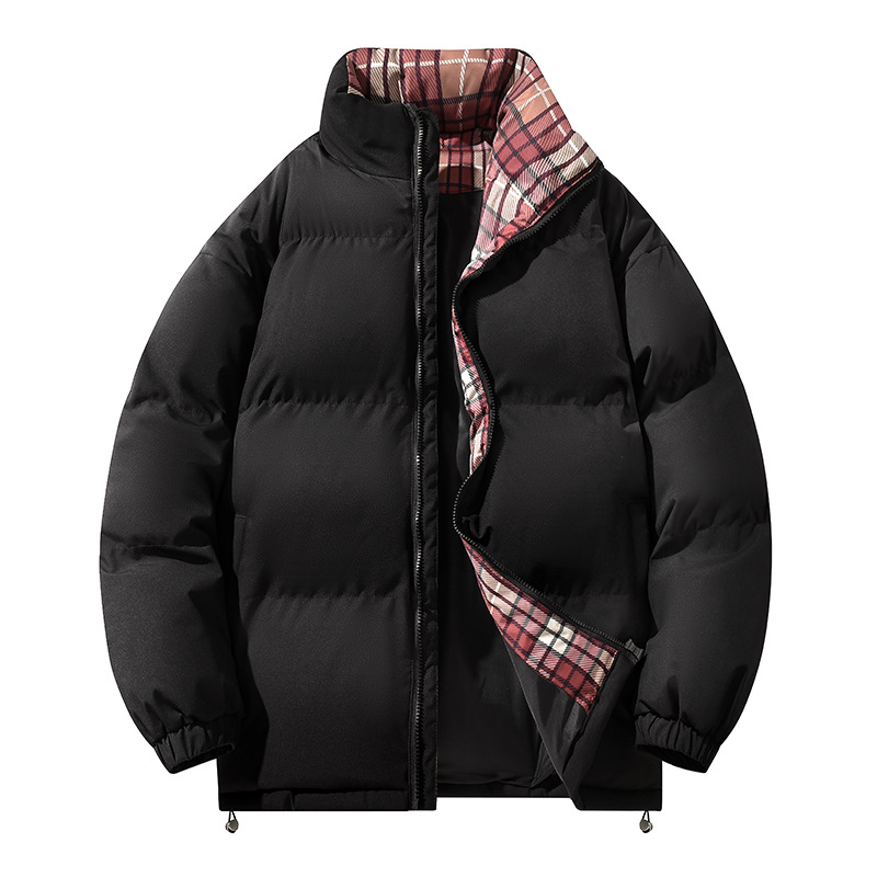 Winter coat, waterproof and warm cotton jacket for men and women, outdoor sports and mountaineering clothing, customizable with logo, bulk purchase, stand-up collar cotton jacket
