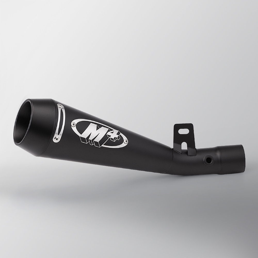 ZX6R with oxygen port integrated middle tail exhaust pipe motorcycle locomotive modification non-destructive installation 2024-2025