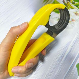 Manufacturer's Ready-Made Banana Slicer, Cucumber Ham Sausage Fruit Slicer, Stainless Steel Kitchen Creative Gadgets Wholesale