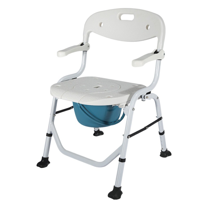 Silla de inodoro plegable portátil Silla de baño para ancianos mujeres embarazadas inodoro estilo japonés Silla de baño hogar