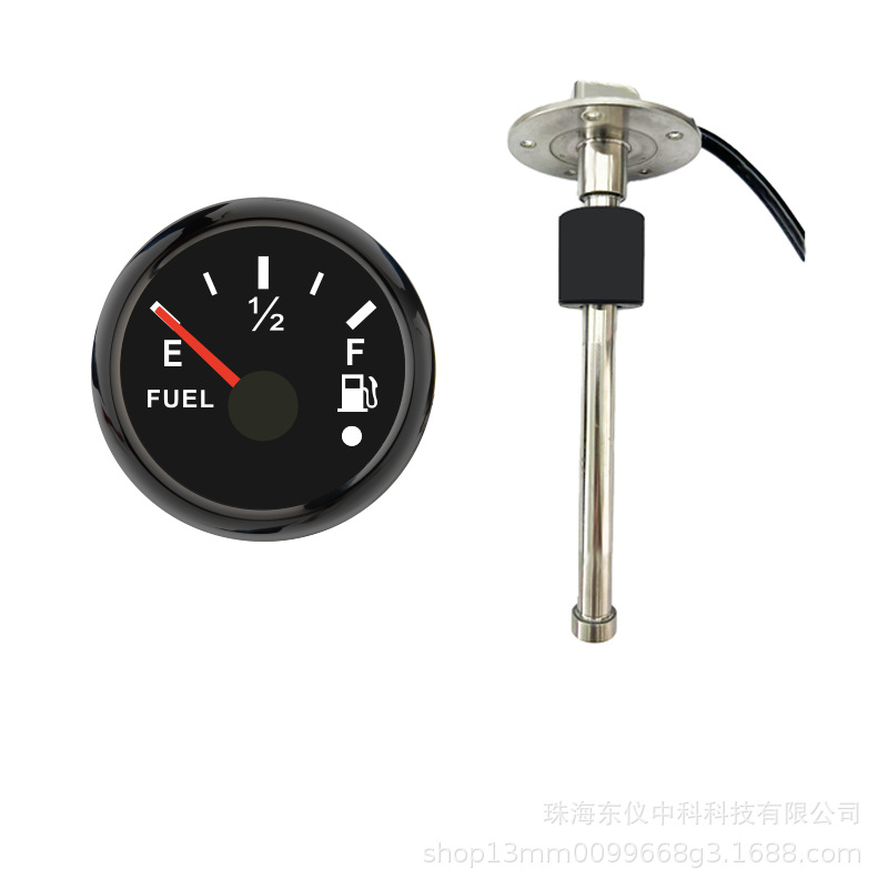 Cross-Border Hot Selling 52mm Pointer Oil Level Meter Oil Float Oil Level Sensor 12V24V