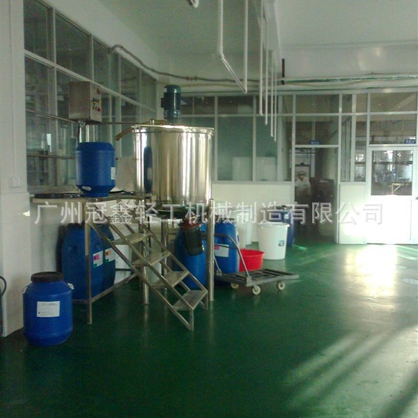 1000L洗洁精生产设备 单层搅拌罐 洗洁精搅拌罐 洗衣液均质搅拌罐