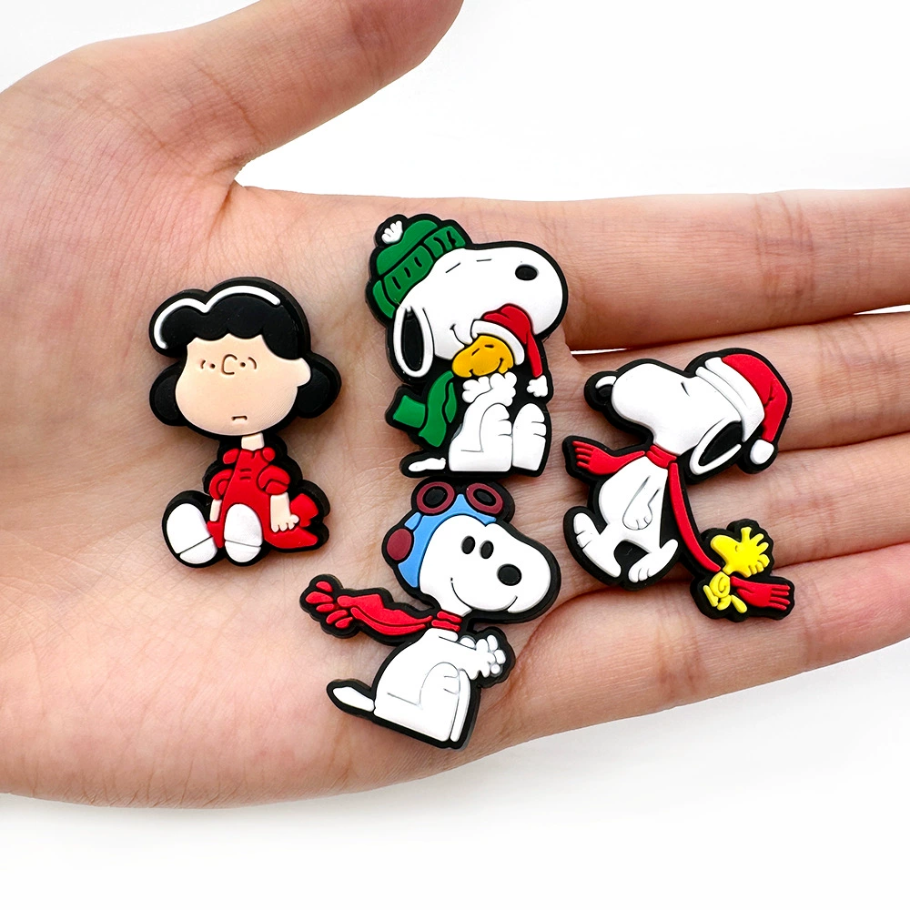Nuby, Snoopy, набор, аксессуар, обувной пряжка PVC