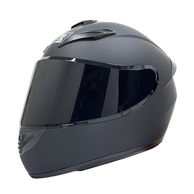Motosiklet kaskı (dəbilqə) — Riding Helmet for Electric Scooters, Cold-Proof - matte-pure-black-black-lenses-s55-56cm