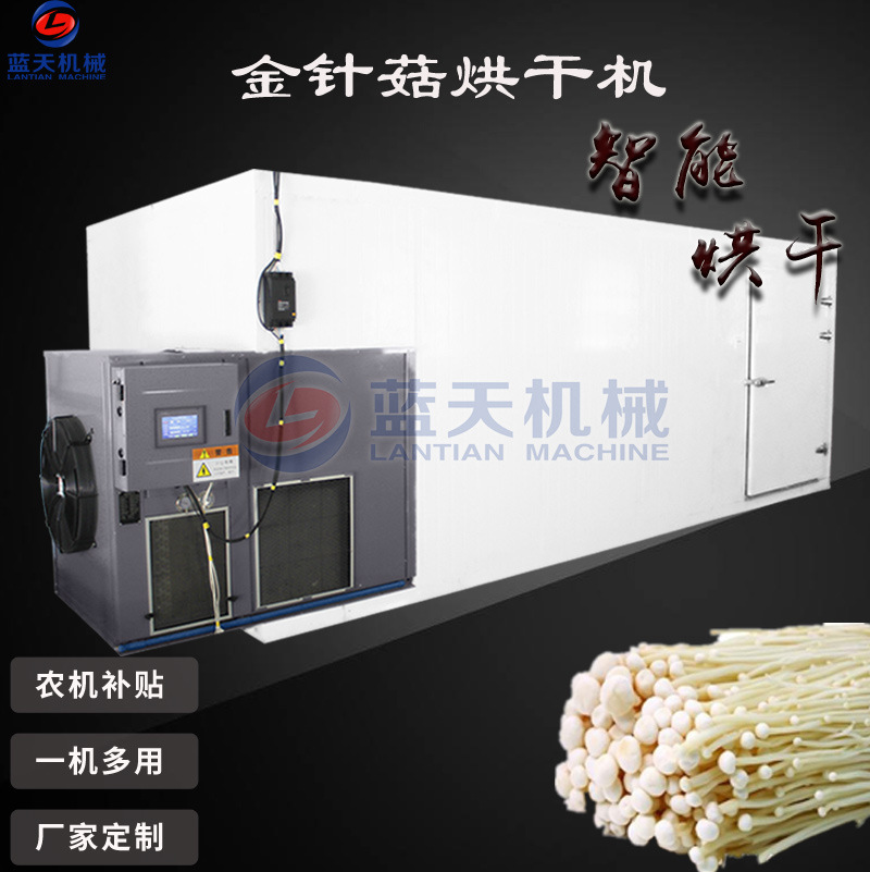 金针菇烘干机 冬菇朴菇菌毛柄金线菌烘干机 菌类烘干设备智能控温