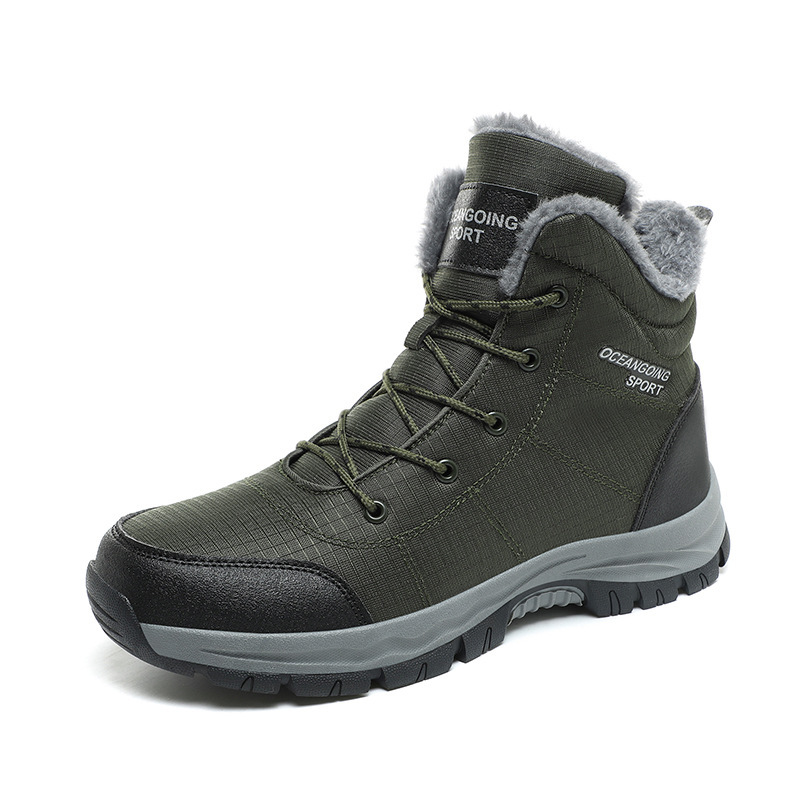 Zapatos de montaña para hombres 2024 primavera, otoño, invierno, nuevos zapatos deportivos al aire libre antideslizantes y resistentes al desgaste, zapatos de senderismo para hombres