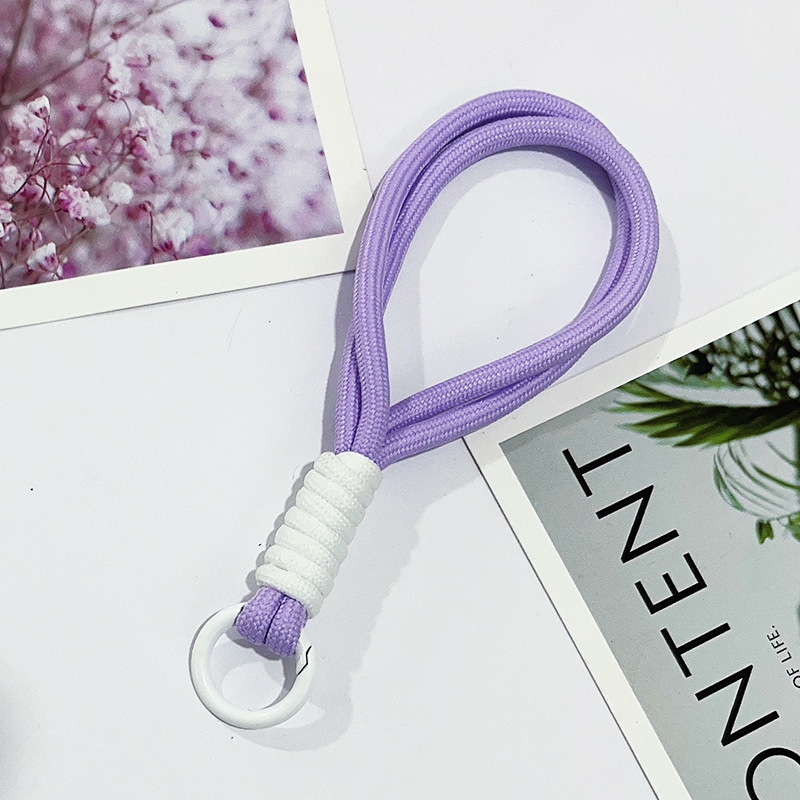 02 짧은 로프-보라색 로프 흰색 매듭 [개스킷 미배송]