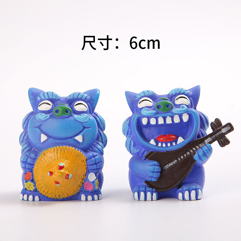파란색