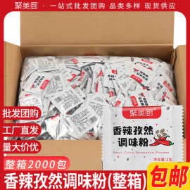 香辣孜然粉2g聚美厨小包装孜然调味粉撒料香辣粉辣椒粉外卖店商用