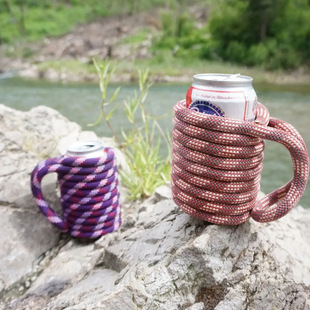 ���R�d�¿�Recycled Rock Climbing Rope Can Cozy�����K����