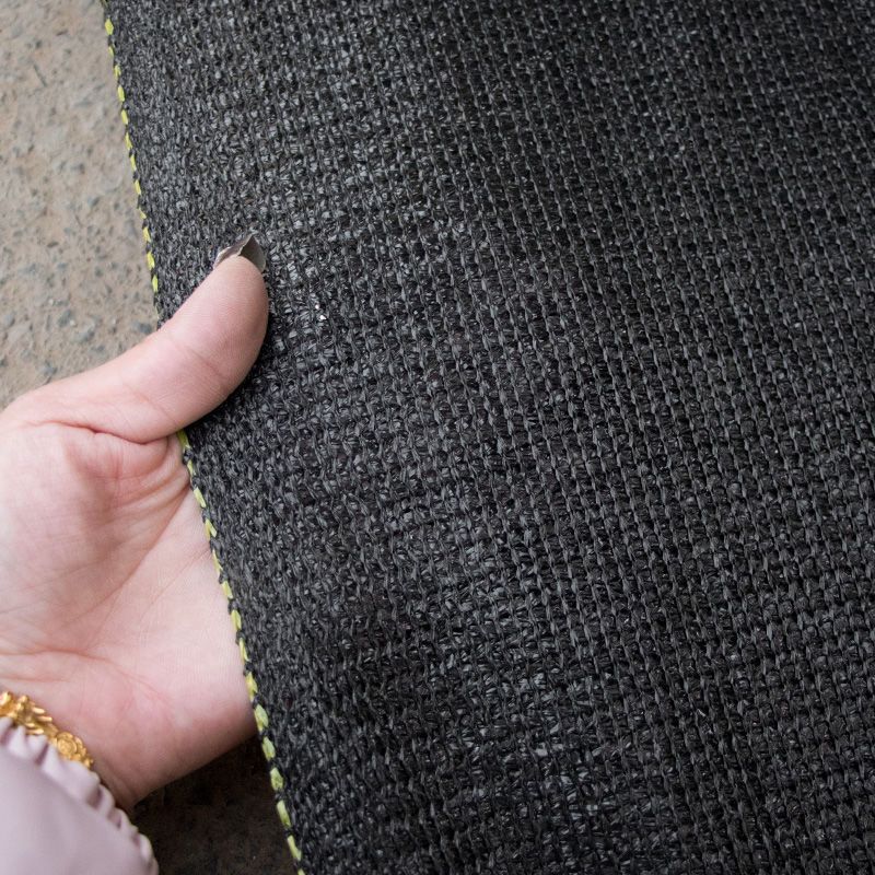 黑色遮阳网加密加厚防晒农用养殖网蔬菜大棚遮阳网户外庭院防梦域