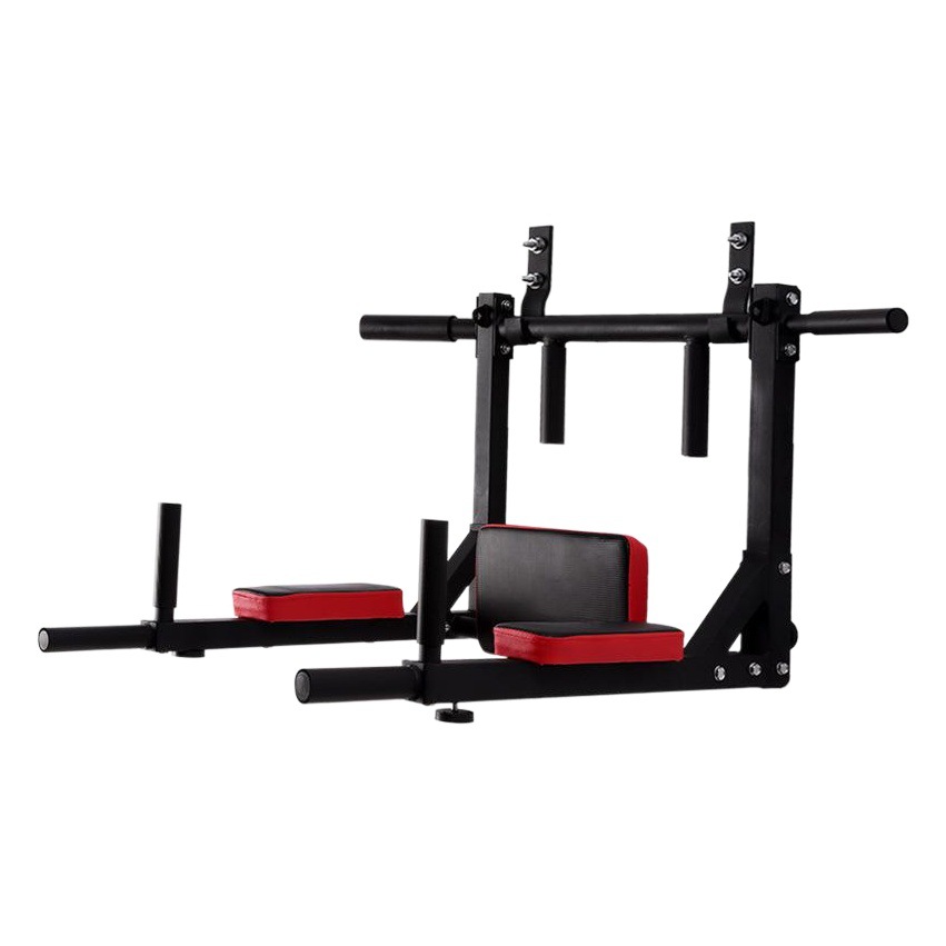 Barra de Dominadas Multifuncional Reversible para Montar en la Pared, Desmontable y Compacta, para Entrenamiento de Flexión y Extensión de Brazos.