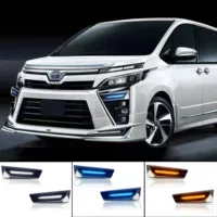 Подходит для Toyota VOXY 80 серии передние огни, модифицированные Мона Лиза передние планки, дневные ходовые огни, ночные ходовые огни