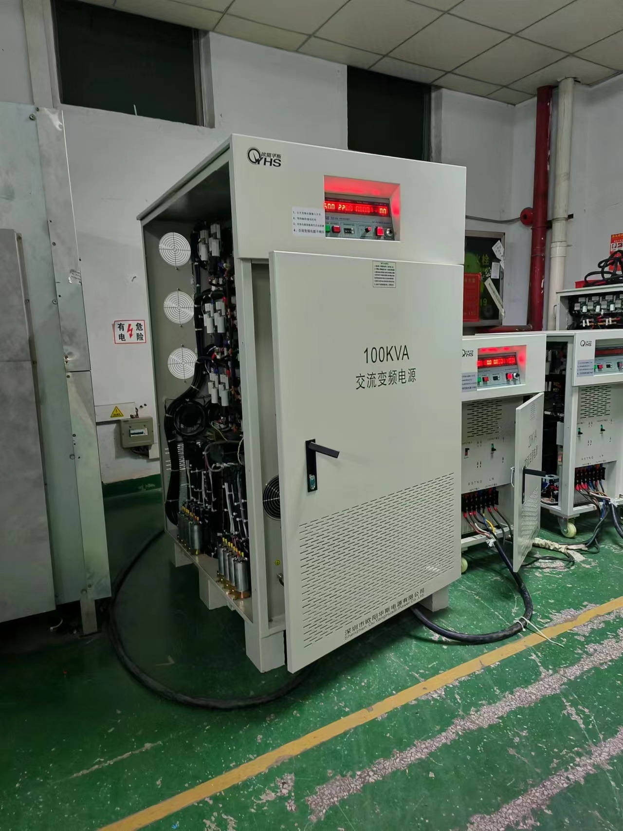 ŷ����˹����100KVA��Ƶ��Դ�������ճ��ݣ����380V 60HZ