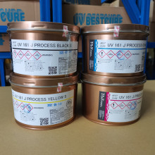 日本TOKA虎头UV油墨UV161PROCESS四色油墨附着力好紫外线高哑光