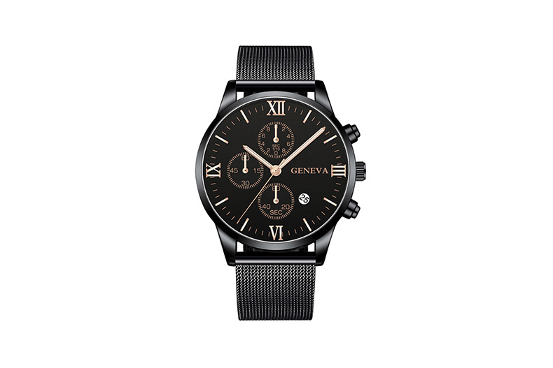 Watch Classification Casual Color Block Buckle Quartz Watch Men's Watches