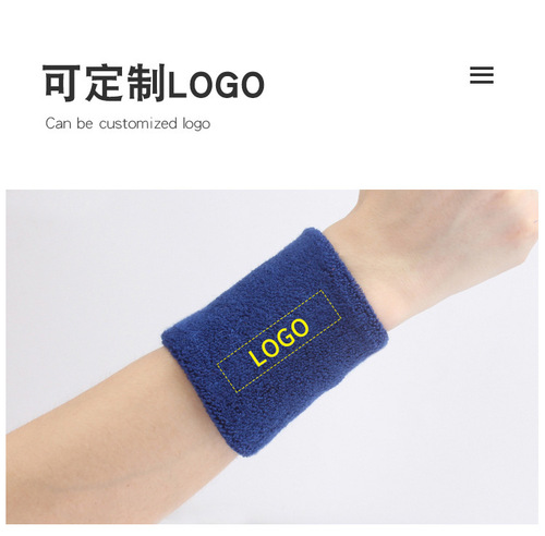 Wholesale Sports Wristbands for Fitness, Basketball, Sweat-Absorbent Wrist Guards, Badminton Sets, Cycling Warmth Towels, Wrist Straps