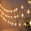 Romantic small stars (warm white)