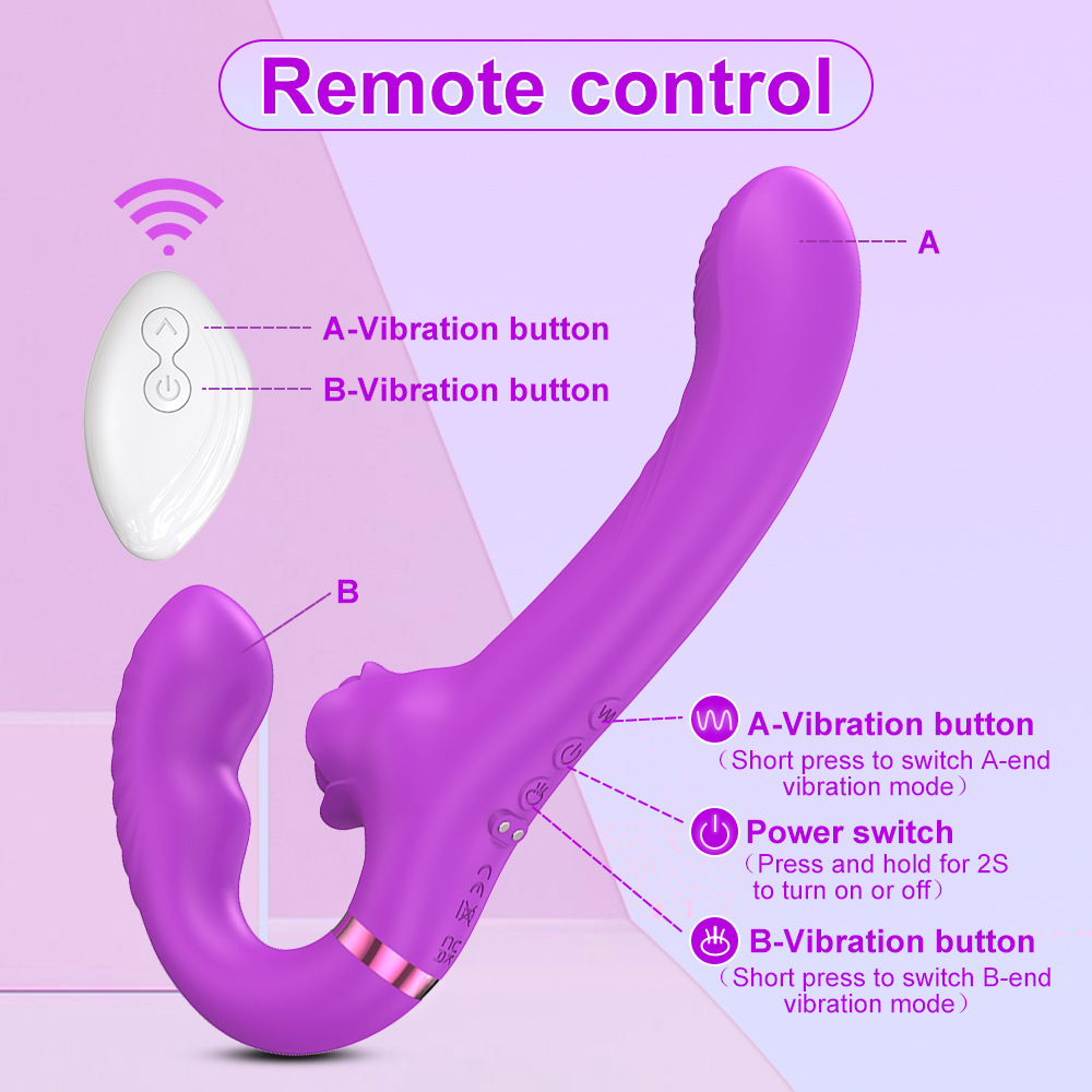 Vibrator Stimulator For Women Double Charging Massage Wand_voghion.com