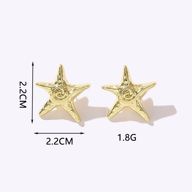 Pentagram golden color