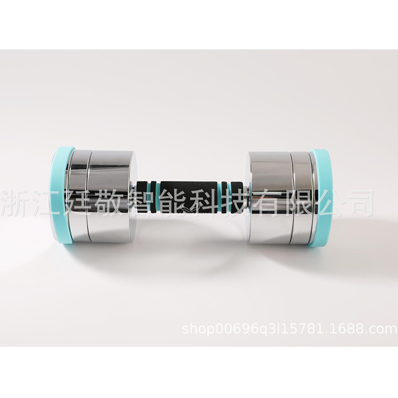 Electroplated Pure Steel Small Dumbbells Fitness Exercise Equipment Dumbbells for Men and Women Home Barbell Adjustable Dumbbell Weight