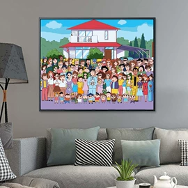 DIY/数字油画;现代装饰画