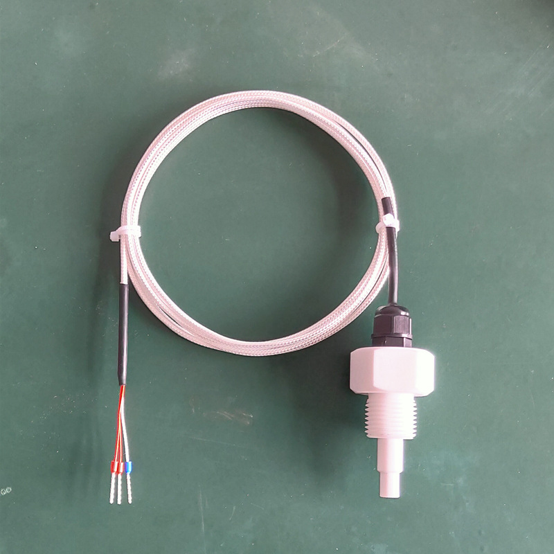 pt100温度传感器全四氟防腐温度传感器 铂电阻  Pt1000  防腐型|ru