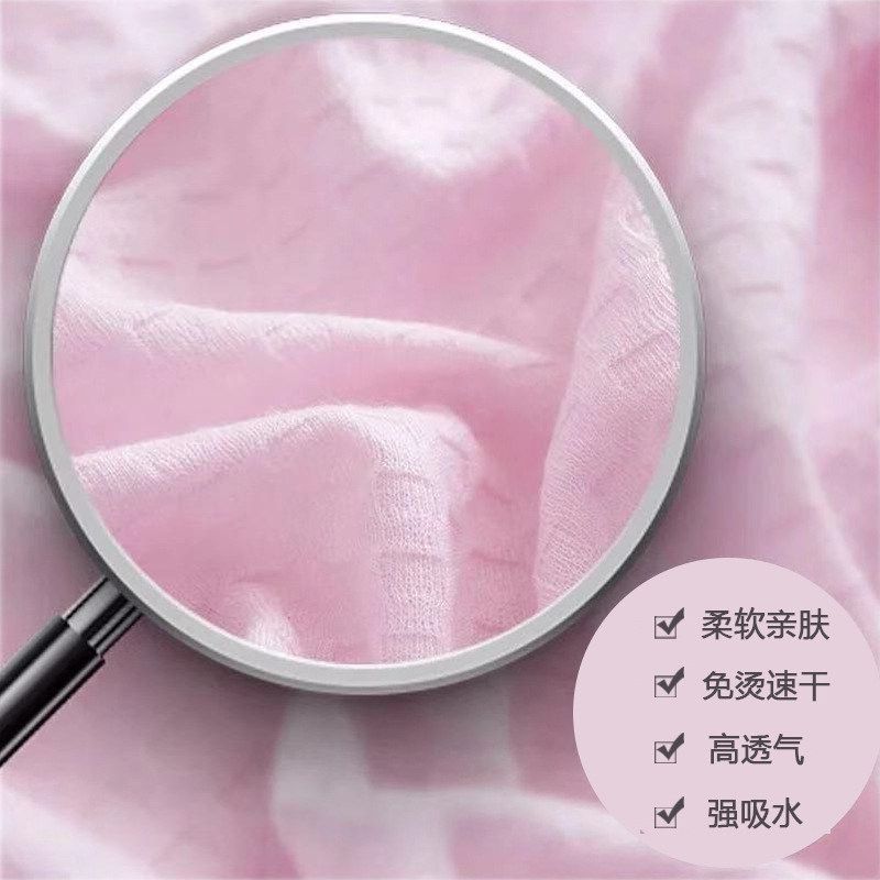 봄과 가을 새로운 잠옷 느슨한 와플 목욕 가운 남성과 여성을위한 뷰티 살롱 호텔 목욕 가운 여름 아침 가운 커플 잠옷