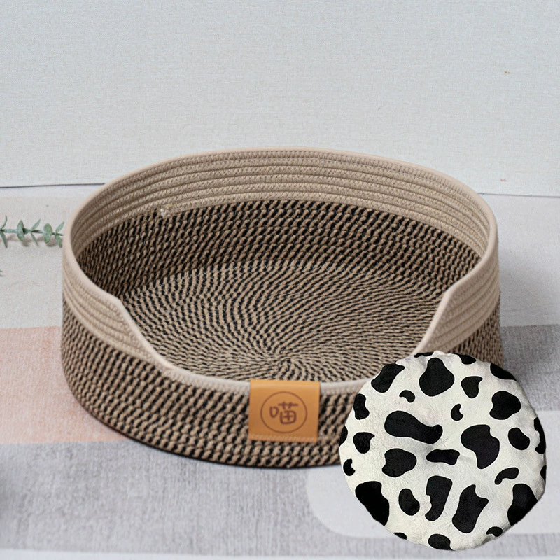 Woven summer wear-resistant mat, DIY