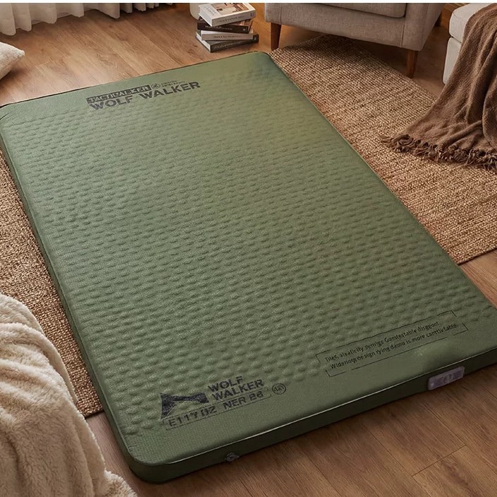 Automatic Inflatable Mattress for Floor Sleeping, Thickened Electric Cheese Mat, Tent Sleeping Pad, Outdoor Camping Mattress, Single or Double