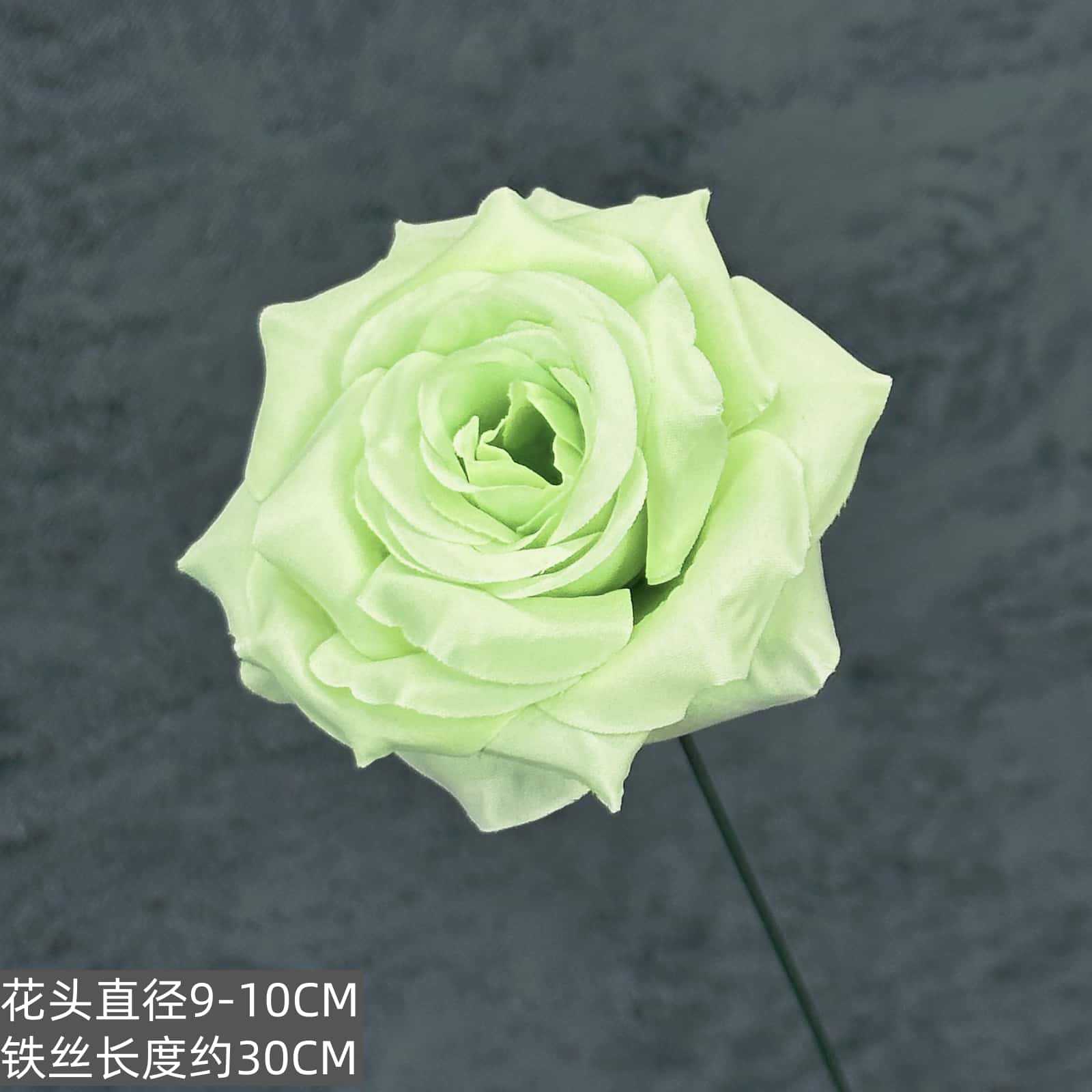 Flor de rosa simulada franela de una sola mano cascada de rosas flor simulada boda decoración del hogar decoración flor falsa al por mayor