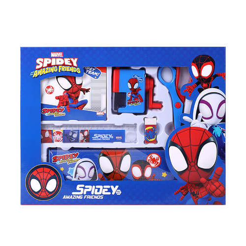 Frozen Children's Stationery Set Elementary School Gifts Birthday Gifts Marvel School Supplies Gift Box Wholesale