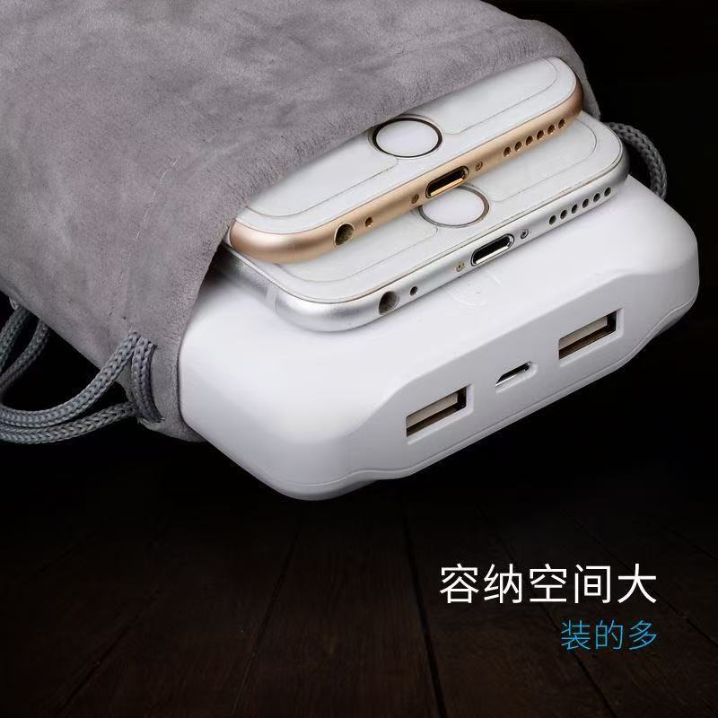 Grey flannel bag jewelry jewelry bag earphone storage small cloth bag wholesale drawstring flannel bag Grey flannel bag jewelry jewelry bag earphone storage small cloth bag wholesale drawstring flannel bag