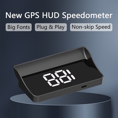 Новый HUD Head-Up Display GPS-тестер скоростных тестеров KMH/миль в час.