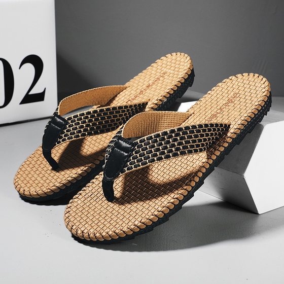 Men's flip-flops summer sandals and slippers wear non-slip beach shoes casual sandals Flip-Flops men's cross-border wholesale
