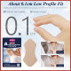 Cross-border BUPY Sweat Absorbing Sticker Skin Breathable Sticker Underarm Antiperspirant Sticker Invisible Lasting Antiperspirant Sticker Disposable Antiperspirant Pad