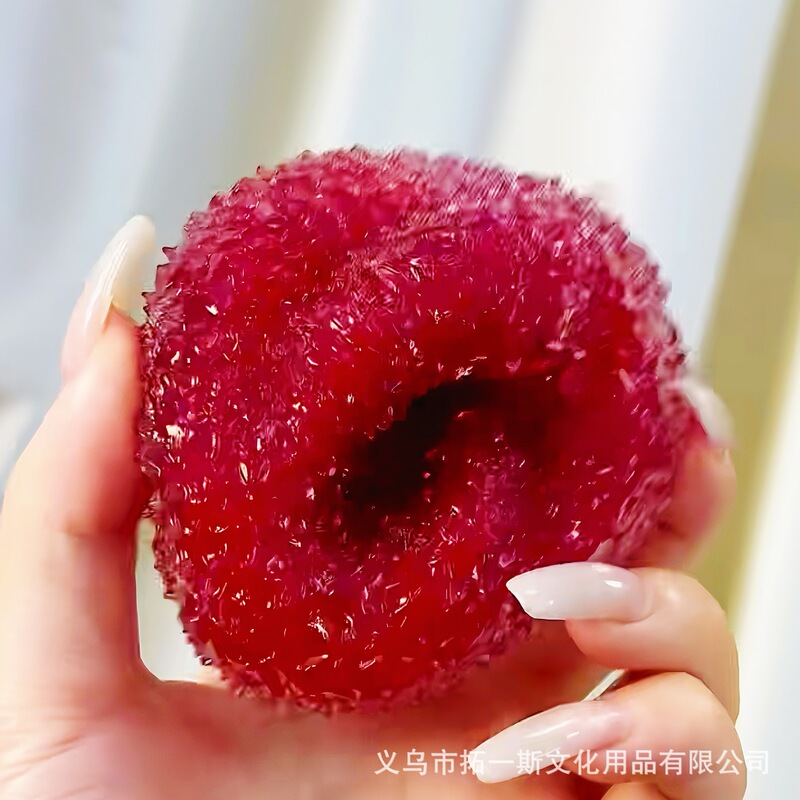 Xiaohongshu 同じスタイルの模擬ヤマモモ氷麦芽糖減圧テクスチャピンチスローリバウンド減圧おもちゃパズル|undefined