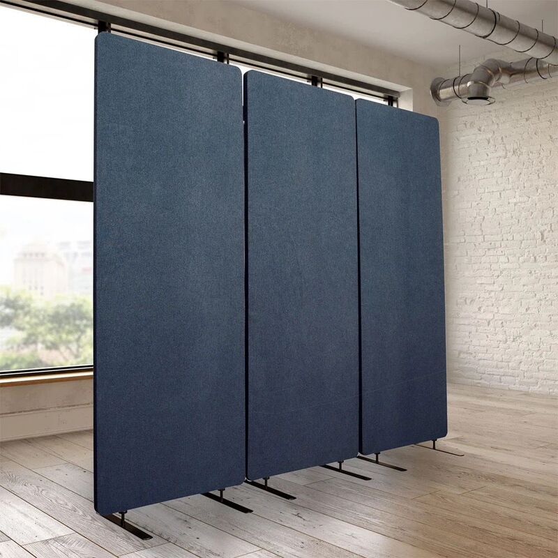 Polyester Fiber Soundproof Partition Screen Office Removable Partition Artifact Expandable Privacy Screen Modular