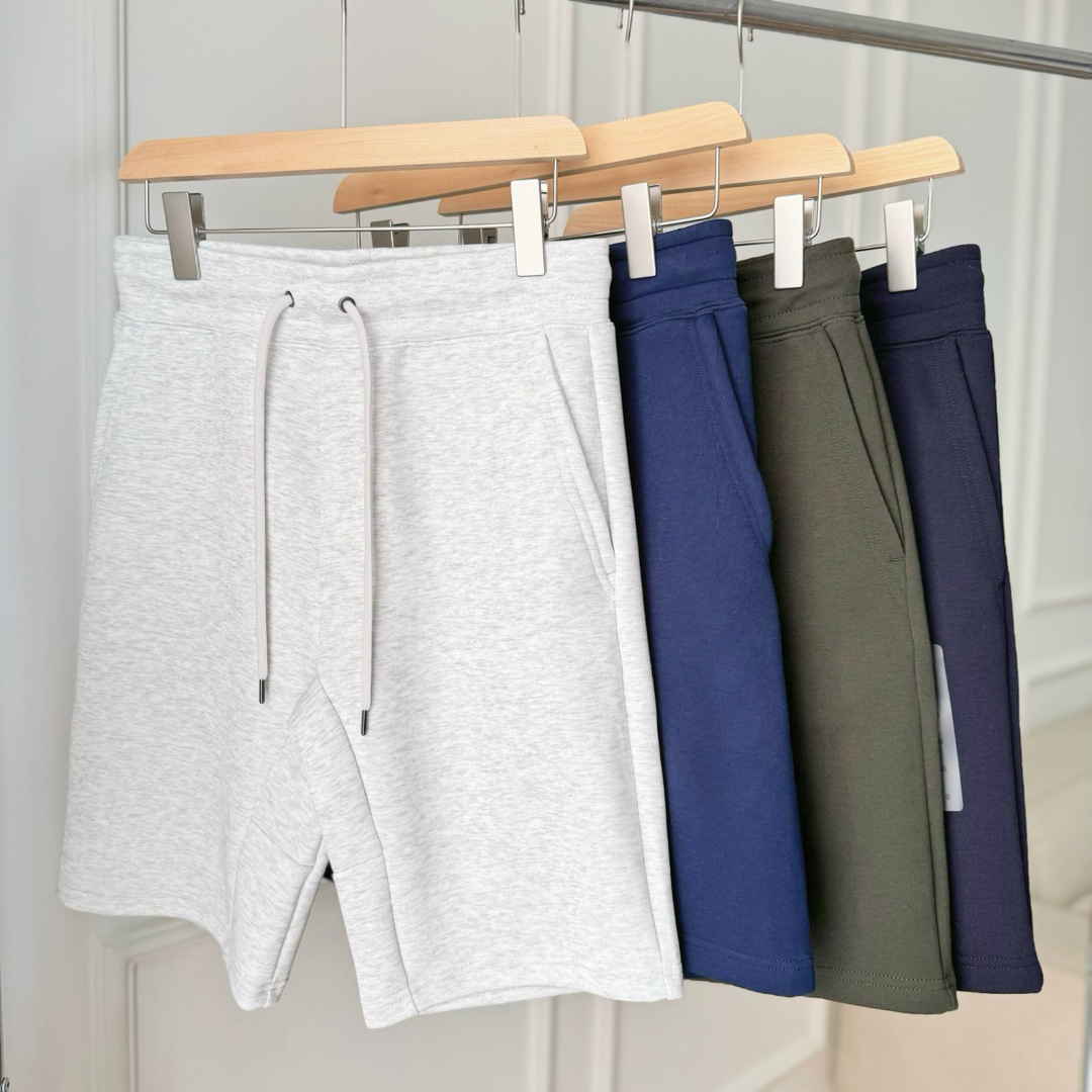 2025 Summer Trendy Men's Pony Embroidered Quarter Pants Drawstring Shorts Casual Casual Sports Classic Sweatpants