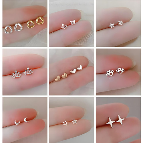2025 New Style Earring Design, Unique and High-end, Everyday Matchable Fashion Earrings, Wholesale Stud Earrings for Women, Ear Bone Pins