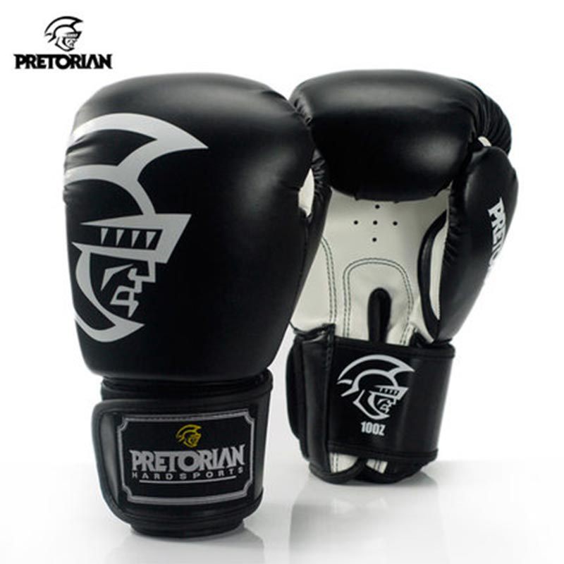 Luvas de Boxe Brasileiro Pretorian - Luvas de Sparring e Treinamento para Homens Adultos para Muay Thai e Kickboxing, Opções de 14oz e 16oz_voghion.com