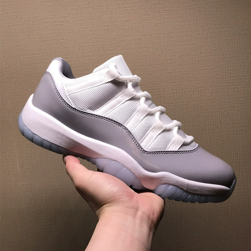 Putian Pure Original Card aj11low серый цемент Joe 11 Kang пряжка Devil черный красный черный воин повседневные кроссовки