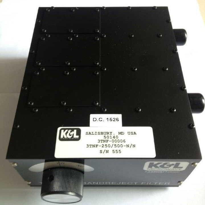 现货k&l 滤波器 3TNF-250/500-N/N KL滤波器 带通带阻滤波器