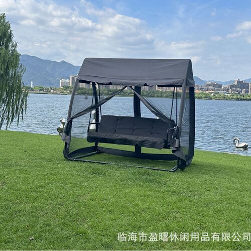 Outdoor shade tent hammock swing iron frame swing chair hammock bed balcony garden outdoor furniture manufacturer