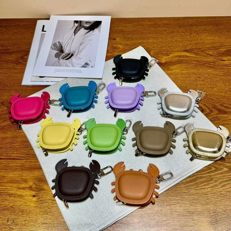 新しい tc 小さなカニバッグペンダントワイヤレス Bluetooth ヘッドセットバッグキーホルダー口紅小銭入れ車のペンダント卸売|undefined